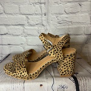 Rouge Cheetah Heel
